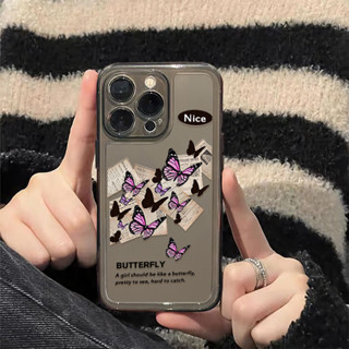 เคสโทรศัพท์กันกระแทกอะคริลิค Space สำหรับ iPhone 11 Pro Max 7 8 Plus 12 13 14 Pro Max XR 7/8Plus X XS Max SE 2020 เคสใส