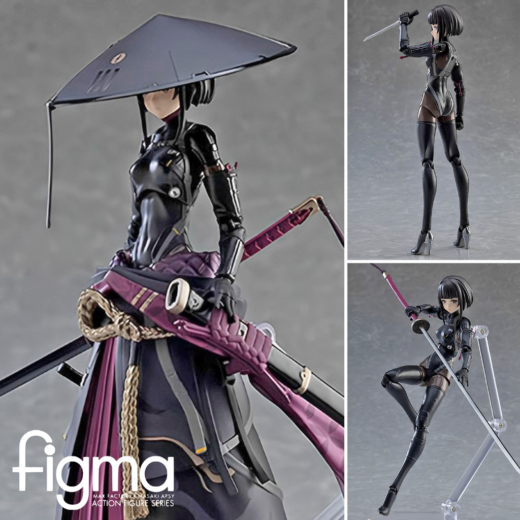 Figma ฟิกม่า Neco Falslander เนะโกะ Ronin โรนิน นักรบผู้โดดเดี่ยว ซามูไร นักรบสาว นินจา Armor โมเดล 