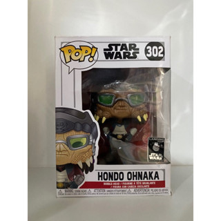 Funko Pop Hondo Ohnaka Star Wars Exclusive 302 Damage Box