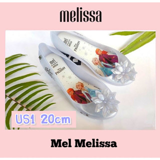 New mini Melissa รองเท้าเอลซ่า Frozen ไซส์ 20 ซม US1 (20cm)