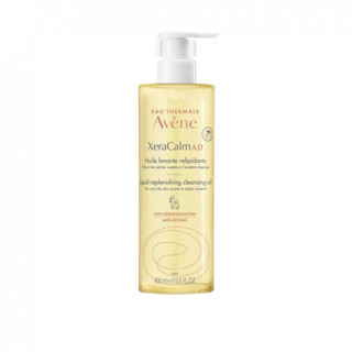 Avene Xeracalm A.D Replenishing Cleasing Oil 400ml. อาเวน น้ำมันทำความสะอาดผิวสูตรอ่อนโยน สำหรับผิวแพ้ง่าย