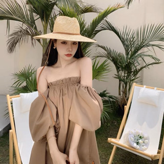 มินิเดรส เกาะอกต่อแขน สาวอวบ สาวอ้วน ไซส์ใหญ่