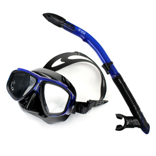 ชุดหน้ากากและท่อหายใจ ดำน้ำตื้น PSI Adventure LX Snorkeling Combo