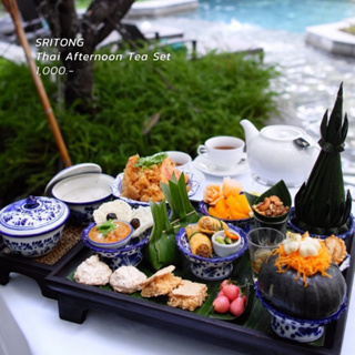 Afternoon tea set at Hua Chang Heritage Hotel, Bangkok