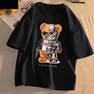 CO เสื้อยืดโอเวอร์ไซร์ สกีนลาย ผู้หญิง ผู้ชายใส่ได้ ถูกสุดๆ