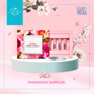 🇺🇸USA LABEL : Fragrance Sampler น้ำหอมขนาดทดลอง 4 กลิ่น Champagne Toast, A Thousand Wishes, Pure Wonder และ Butterfly