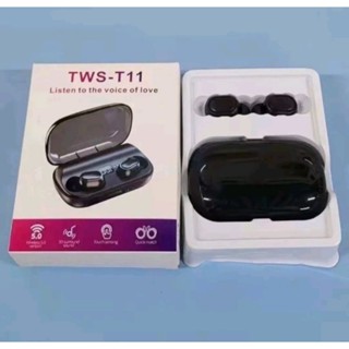 หูฟังบลูทูธไร้สาย Wireless bluetooth5.0 headset TWS -T11 stereo call headset