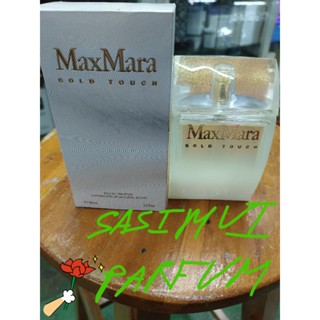 Maxmara gold touch วันผลิตเก่าedp90ml