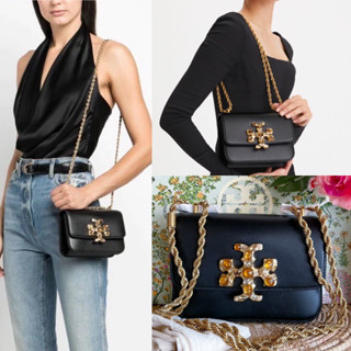 🎀(สด-ผ่อน) ขนาด 7.8 นิ้ว 143403 / 73589 TORY BURCH ELEANOR SMALL CONVERTIBLE SHOULDER BAG