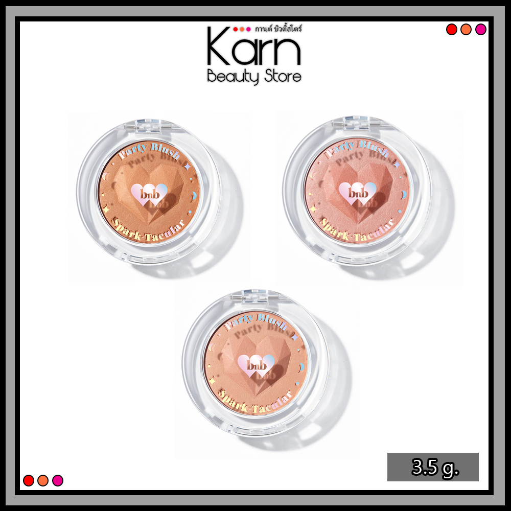BNB Barenbliss Spark-Tacular Party Blush แบร์ แอนด์ บลิซ สปาร์ค-แทคคิวลาร์ ปาร์ตี้ บลัช (3.5 g.)