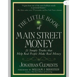 หนังสือ​ MAIN STREET MONEY The Little Book Of (English /EbookPDF) ภาษาอังกฤษ​