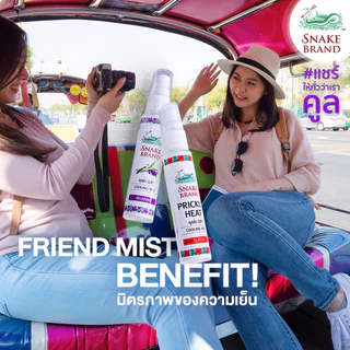 Snake Brand ตรางู คูลลิ่ง มิสท์ คลาสสิค 30 มล. 2 ขวด (สเปรย์เย็น,คูลลิ่งมิสท์, Cooling Mist Spray)