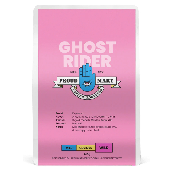 [Preorder✈️] Proud Mary Coffee Ghost Rider เมล็ดกาแฟนำเข้าจากออสเตรเลีย