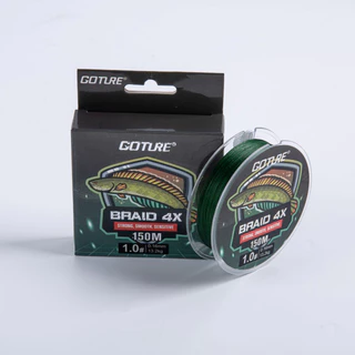 GOTURE สายเอ็นตกปลา PEญี่ปุ่น ถัก4เส้น ความยาว150M เบอร์0.4/0.6/0.8/1.0/1.2/2.5/4.0 จัดส่งจากไทย