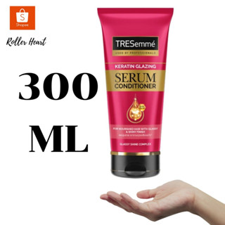 ( 300 มล.)Tresemme เทรซาเม่ เซรั่ม คอนดิชั่นเนอร์ เคราติน เกลสซิ่ง 300 มล.