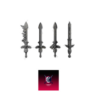 Warhammer 40k proxy parts Swords03