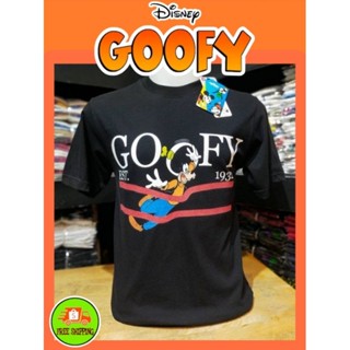 เสื้อDisney ลาย Goofy สีดำ (MK-087)