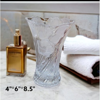 H&amp;B crystal  vase แจกันคริสตัล