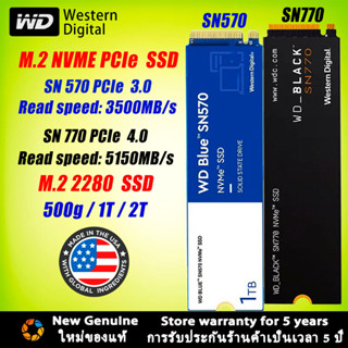 WD SSD SN570 SN770 blue black SSD 2280 500G 1TB 2TB M.2 NVME 2280 PCLe 3.0/4.0 SSD Western Digital SSD SN570 SN770 SS