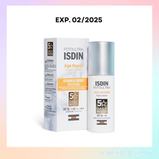 IT WORK! ISDIN Age Repair Fusion Water [Exp. 2026]