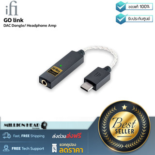 iFi audio : GO link by Millionhead (DAC-Amp หางหนูพกพาแบบ USB-C ชิป DAC ES9219MQ/Q)