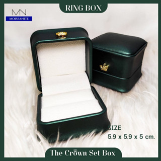 ยกแพ็ค 12 ใบ กล่องแหวน Crown Collection พร้อมส่งในไทย