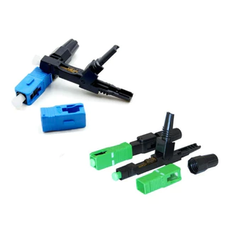 หัวไฟเบอร์ออฟติก แบบ FAST CONNECTOR FTTH SC /APC FC/UPC SC/UPC Fiber Optic