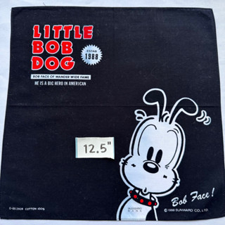 Little bob dog ผ้าเช็ดหน้า ลิตเติ้ลบ็อบด็อก