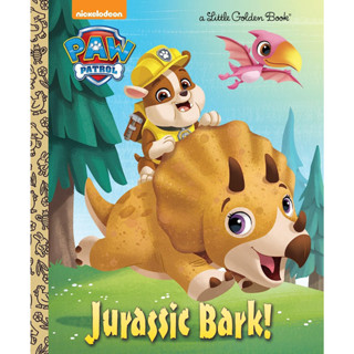 Jurassic Bark! (PAW Patrol) (Little Golden Book) Hardcover – Picture Book