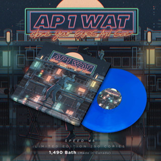 AP1WAT - Close Your Eye And See (Blue Vinyl)