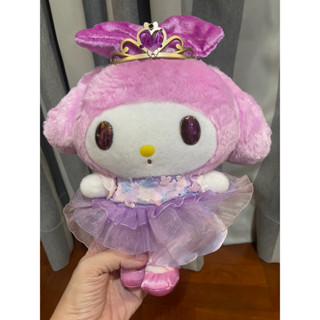 Sanrio My Melody Flower Princess Hydrangea Plush ตุ๊กตา มายเมโลดี้ งานลิขสิทธิ์ แท้ ญี่ปุ่น