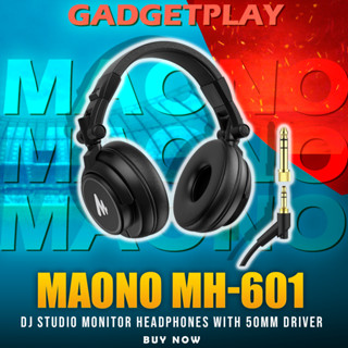 [กรุงเทพฯ ด่วน 1 ชั่วโมง]  Maono AU-MH601 Studio Headphones