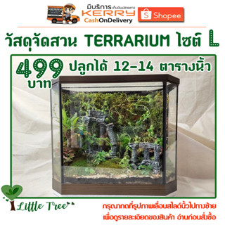 ชุดวัสดุจัดสวนขวด ไซต์ L ขนาดใหญ่ 12-14 นิ้ว ราคา 499 บาท