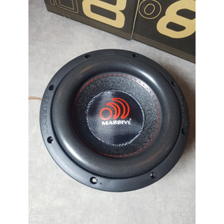 MASSIVE  HIPPO 84 1000 Watts Max 8" Dual 4 Ohm Car Audio Subwoofer