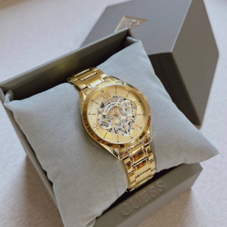 สวยหายาก สีทอง GUESS GW0253L2 GOLD TONE CASE GOLD