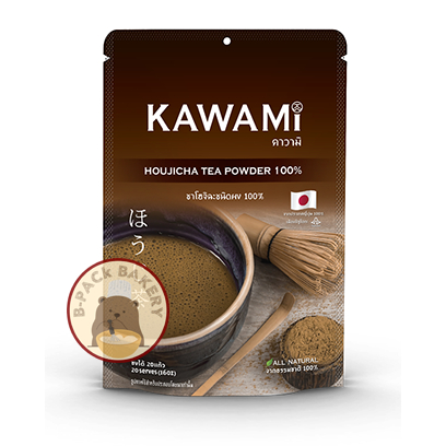 (คาวามิ โฮจิฉะ) คาวามิ ชาโฮจิฉะชนิดผง 100% / LongBeach KAWAMI Houjicha Tea Powder 100% 100g