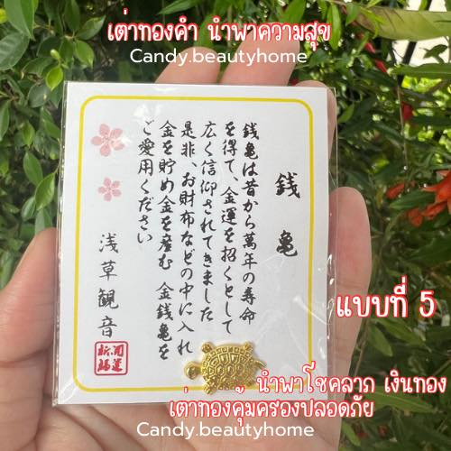 🔆เต่านำโชค🐢เครื่องรางวัดอาสากุซะ🇯🇵💰พกติดกระเป๋า ติดโทรศัพท์ - รูปที่ 4