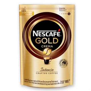 เนสกาแฟ โกลด์ เครมา อินเทนซ์ 180 กรัม NESCAFÉ Gold Crema Intense