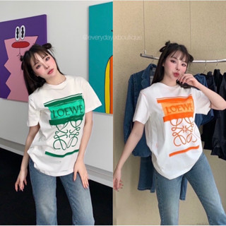 “Loooeeewe T-shirt” เสื้อยืด วาเลนแท้ 100%🫰🏻❤️🌈😍