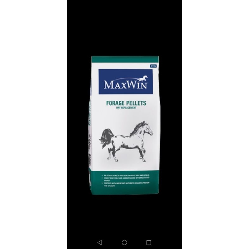 หญ้าแห้งอัดเม็ด Maxwin Forage Pellets อัลฟาฟ่า 10%