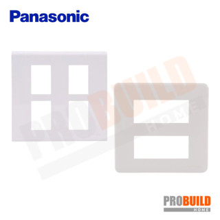 หน้ากาก PANASONIC 4 , 6 ช่อง WEG6804 WK , WEG6806 WK