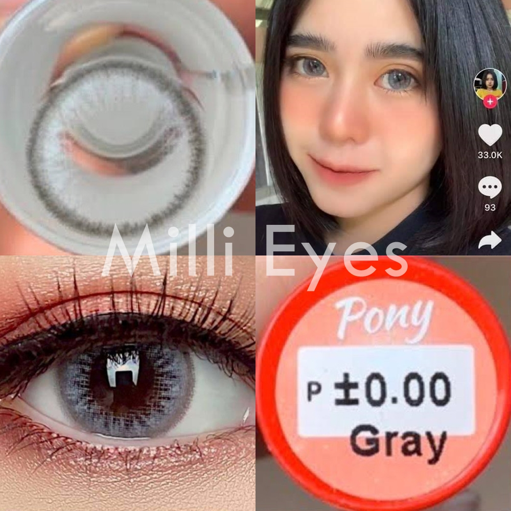 ปังที่สุดในตอนนี้ มีค่าสายตา ถึง-1000 Pony Eff18 ตาโต ลายฮิต สวยมาก ฝาแดง/ฝาเขียว สีเทา น้ำตาล สายตารอบนี้ฝาเขียวนะคะ