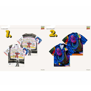 [ ของแท้ ] เสื้อเชิ้ต CARNIVAL® &amp; Disney/Pixars Toy Story Collection Chapter 3 "Dynamic Duo" Hawaii Shirt พร้อมส่ง