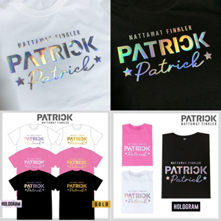 ⭐️ PATRICK 1st FM in BKK tee | Hologram💿 Gold🏅