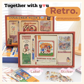 [พร้อมส่ง] เซทสมุดแพลนเนอร์ สมุดโน้ต Together with you