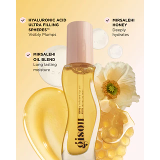*พร้อมส่ง* GISOU Honey Infused Lip Oil 8ML (CHOOSE ONE COLOR)