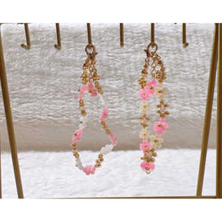 สร้อยข้อมือ shine daisy &amp; pink crystal 🌸💎