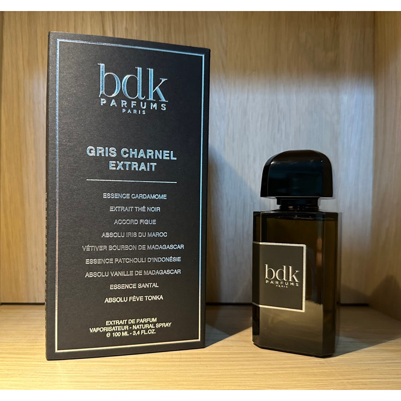 BDK Gris Charnel Extrait de parfum น้ำหอม No.1 ปี 2022 จากผลโหวต กลิ่นชาดำ ไอริส สุขุม นุ่มลึก แบ่งขาย travel size
