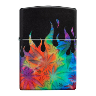 Zippo ไฟแช็กรุ่น 49534  Leaf Design ของแท้ รับประกันตลอดชีวิต นำเข้าและจำหน่ายโดยตัวแทนจำหน่าย