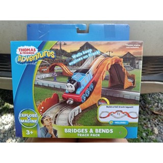 Thomas &amp; Friends Adventure Bridges &amp; Bends Track Packเซตรางรถไฟโทมัส ไม่มีรถในเซตนะคะ

ของแท้ 100% 
ลดจากราคาเต็ม 695บ.